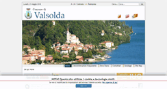 Desktop Screenshot of comune.valsolda.co.it