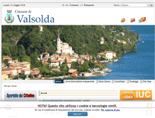 Tablet Screenshot of comune.valsolda.co.it